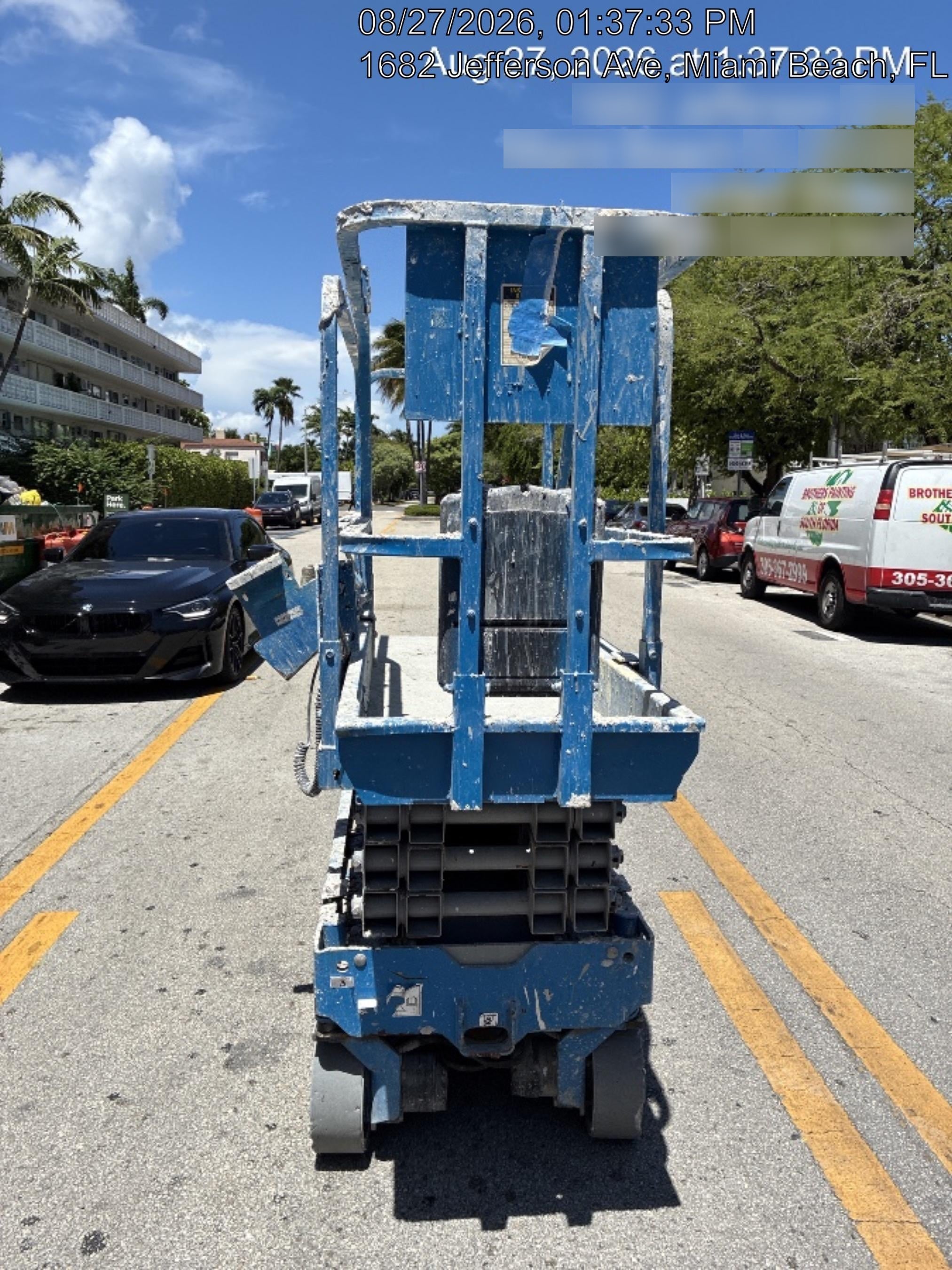 2019 Genie GS-1930 Fixed Rails with Chain Entry