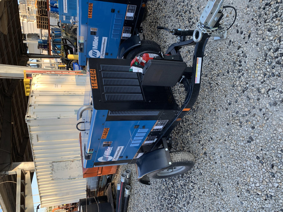 2020 Miller Electric BIG BLUE 400 Trailer Mounted Welder