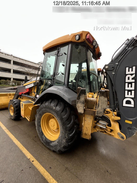 2020 John Deere 310LEP Cab/Heat/Air, 4WD, Standard Stick, Pilot Controls, 2 Way Hydraulics, TAG Manual QC