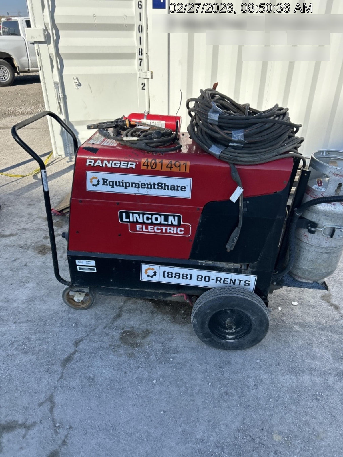 2024 Lincoln Electric Ranger 305 LPG Ranger 305 LPG, Undercarriage, Tank Holder & Strap, 10kw AC Gen, 25hp Kohler LPG Eng