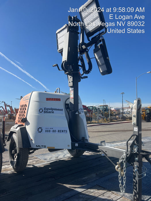 2023 Generac MLT2 Diesel, Flex Switch 120V Input, Powerzone Controller, 
(4) 320W LED Lights, 4kW Generator, 39.9 Gal Fuel Tank, 2" Ball, T3