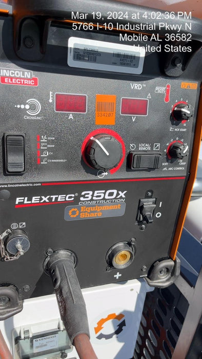 2023 LINCOLN ELECTRIC FLEXTEC 350X