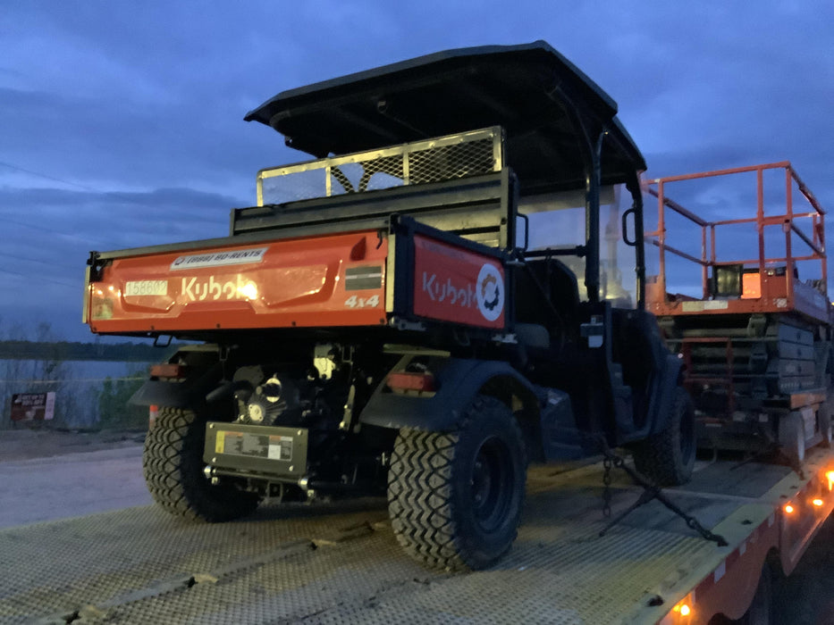 2021 Kubota RTV-X1140W-H Plastic Canopy, Windshield Acrylic Clear, LED Strobe Light, Wire Harness Kit, Back up Alarm