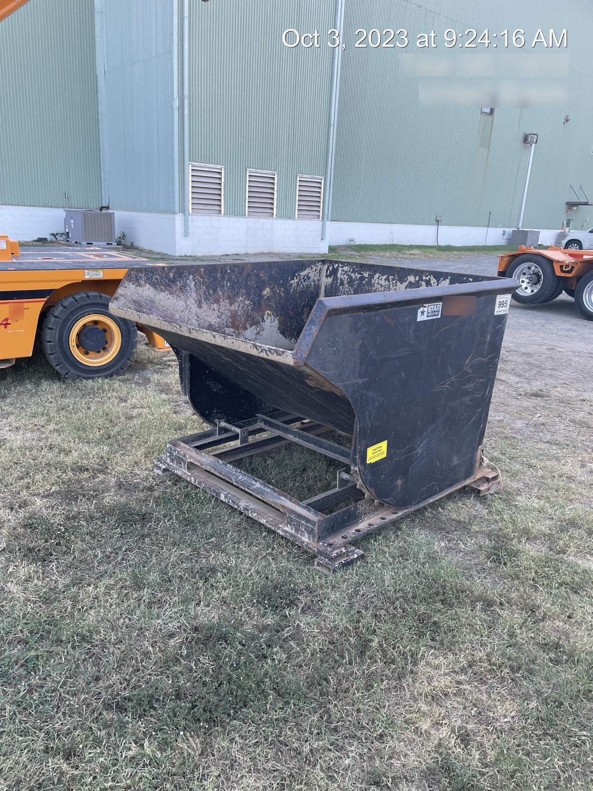 2021 STAR INDUSTRIES M-1820 - Self-Dump Hopper