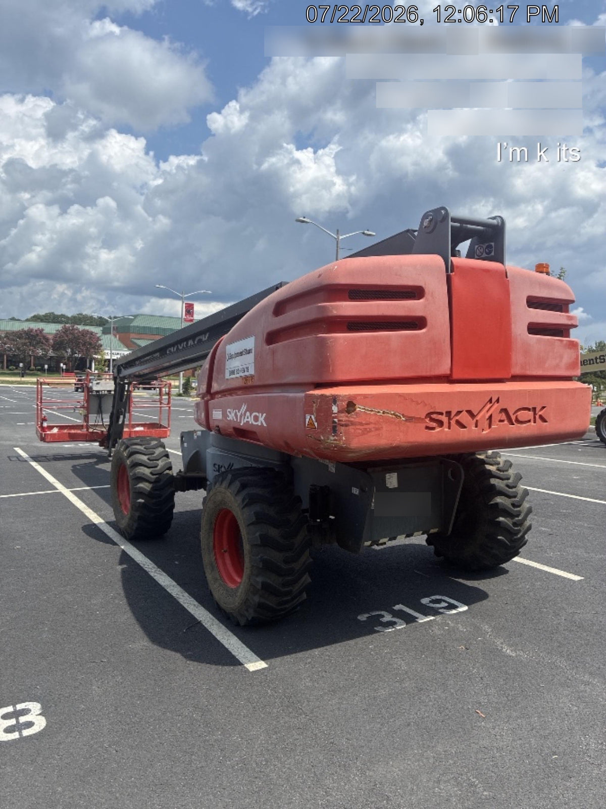 2021 SKYJACK SJ66 T+