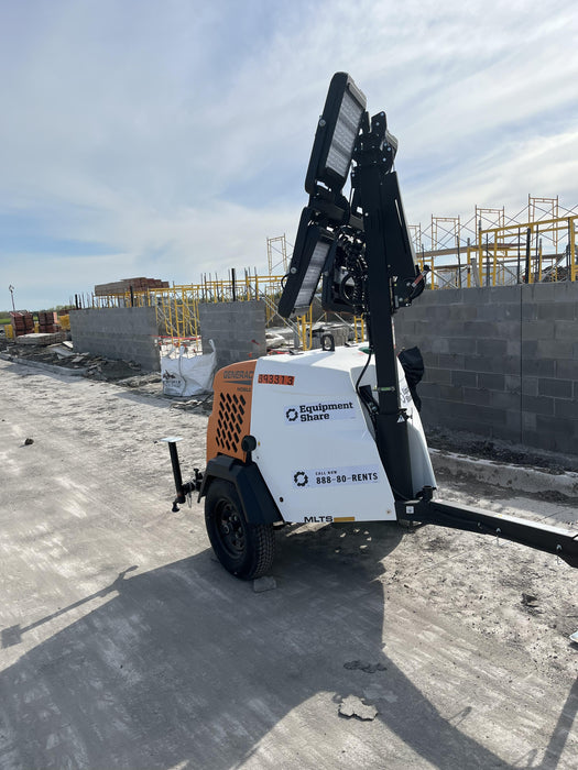 2024 Generac MLT2 Diesel, Flex Switch 120V Input, Powerzone Controller, 
(4) 320W LED Lights, 4kW Generator, 39.9 Gal Fuel Tank, 2" Ball, T3