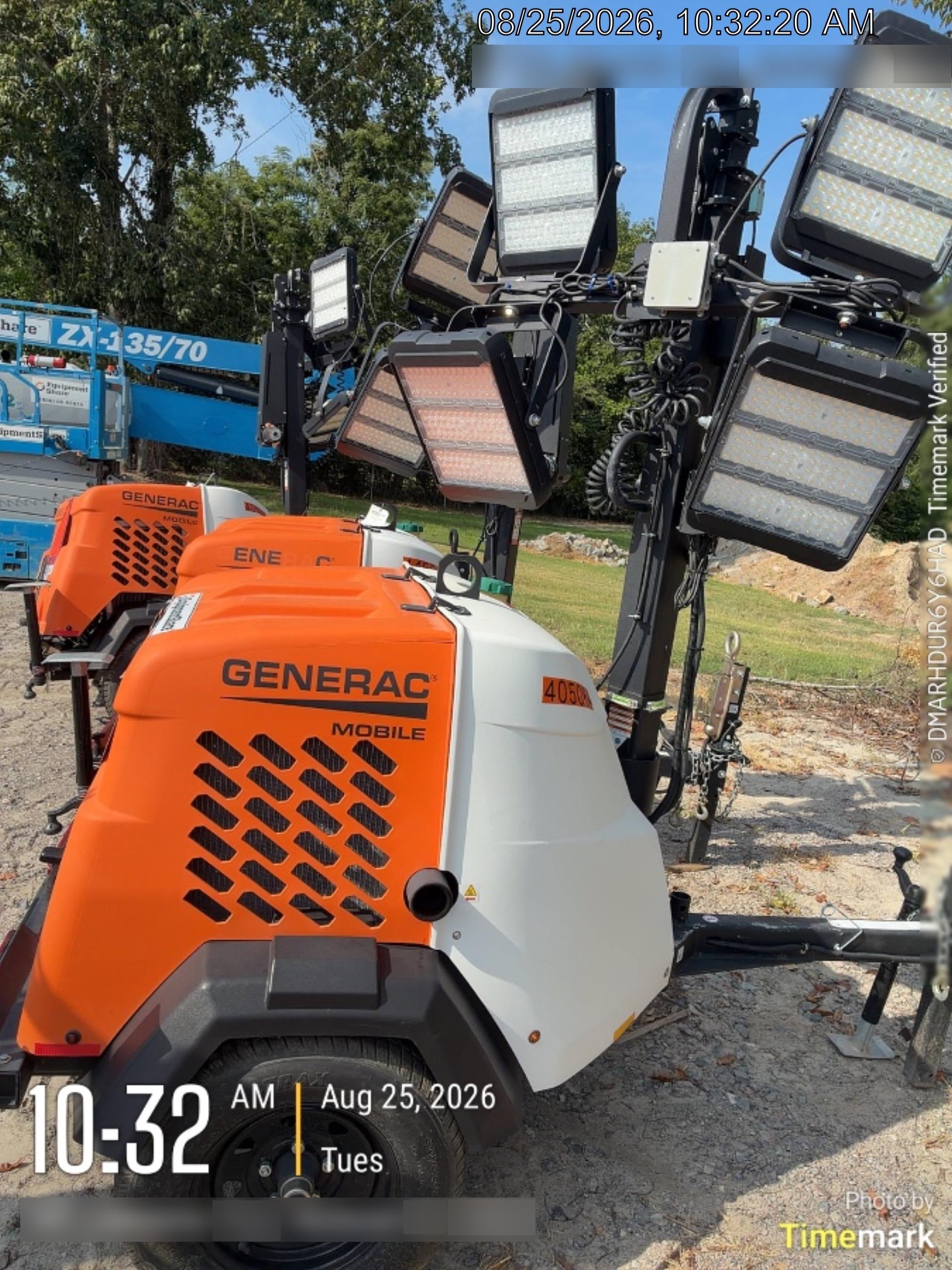 2024 Generac MLT6SKDS-STD4 ELEC WINCH Diesel, Electric Winch Mast, Powerzone Controller, (4) 320W LED Lights, 4kW Generator, 39.9 Gal Fuel Tank, 2" Ball, T3