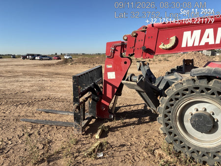 2018 Manitou MTA10055 Manitou MTA10055 - Canopy, Worklights, Beacon, 66" Carriage, 60" Forks, Solid Tires, Aux Hydraulics