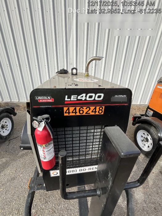 2024 Lincoln Electric LE400 Kubota V1505, Trlr, Cable Rack, Light Kit, ES Decals, T3