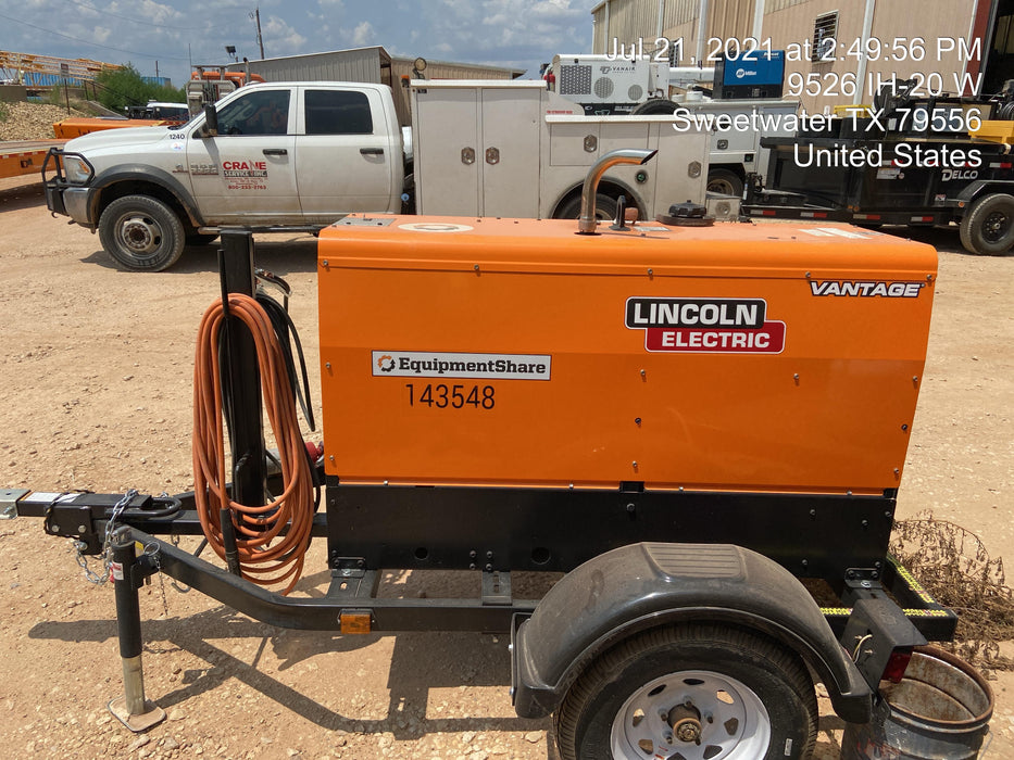 2021 Lincoln Electric Vantage 322 VANTAGE 322 READY-PAK 3
(EQUIPMENTSHARE)