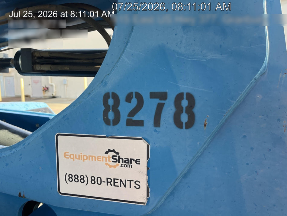 2018 Genie GTH-636 Genie GTH-636 w/Open ROPS, Solid Tires, Work Light/Beacon, 48" Carriage and Forks