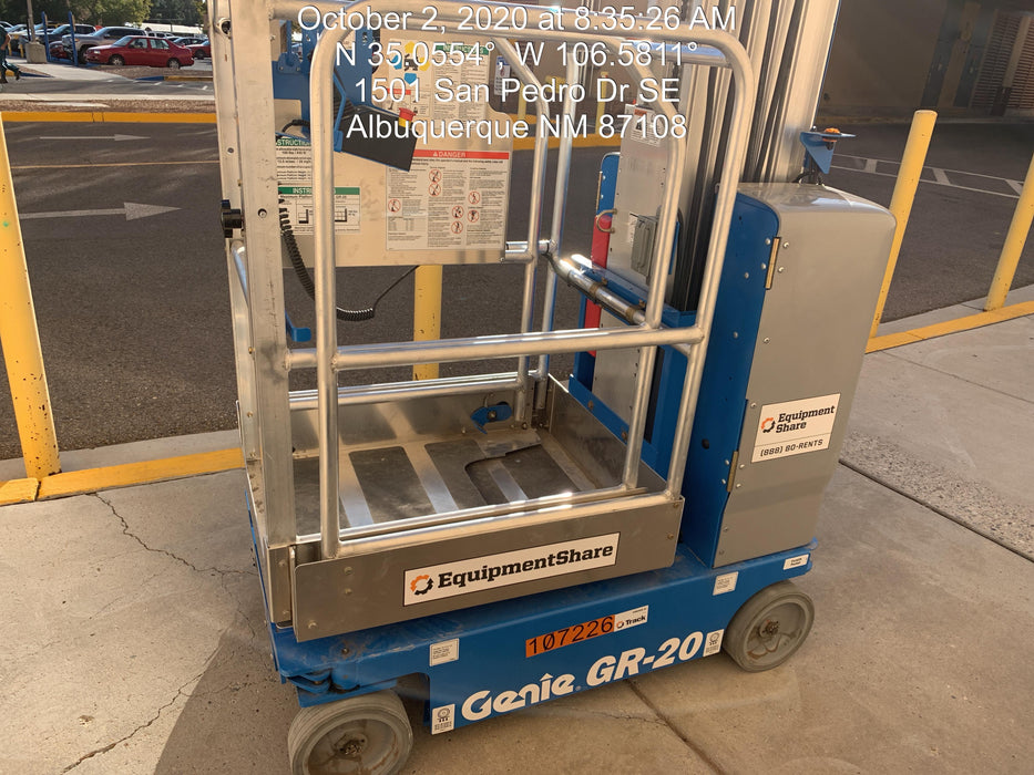 2020 GENIE GR-20