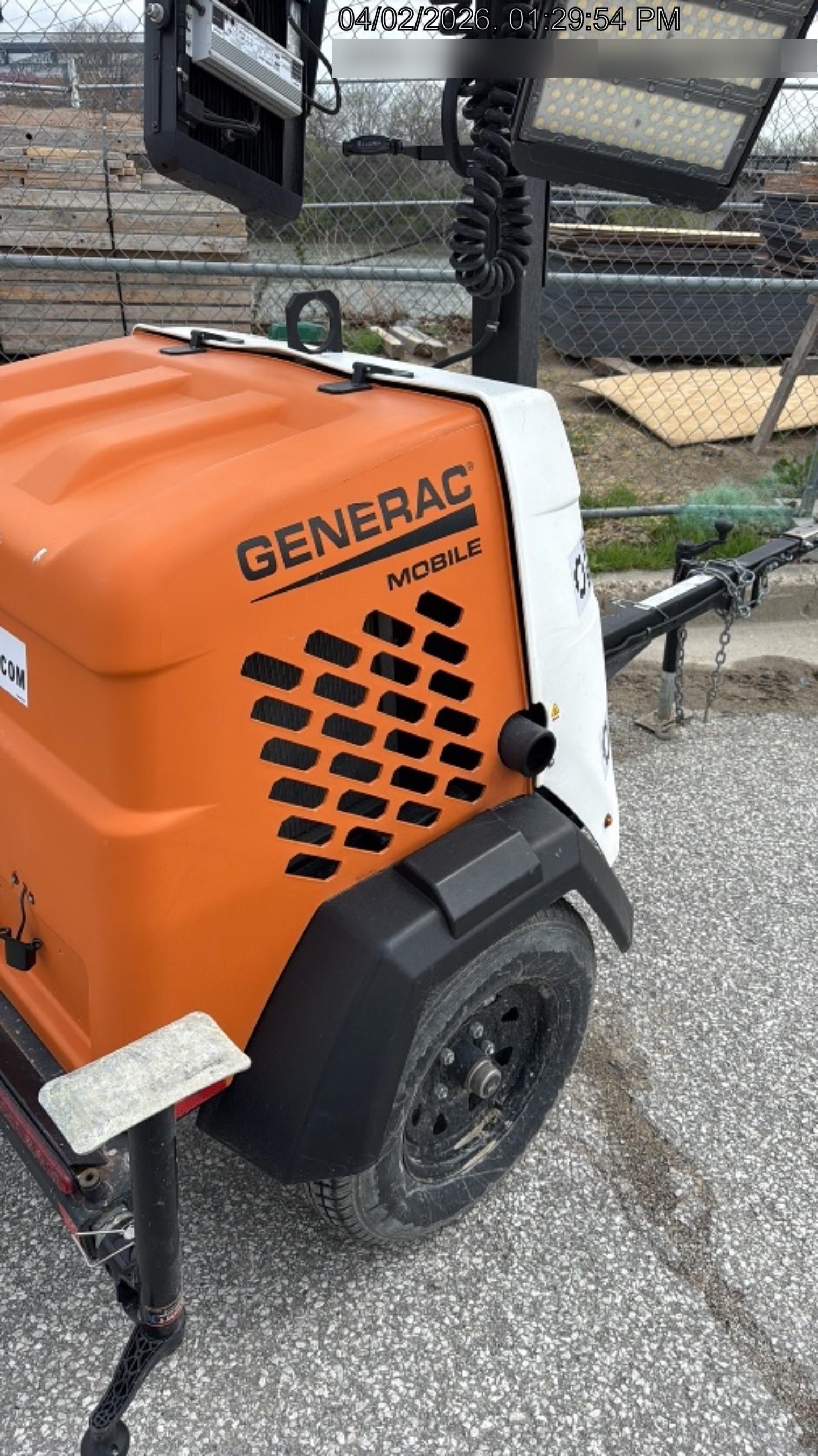 2023 Generac MLT2 Diesel, Flex Switch 120V Input, Powerzone Controller, 
(4) 320W LED Lights, 4kW Generator, 39.9 Gal Fuel Tank, 2" Ball, T3