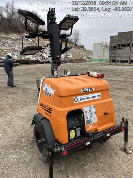 2023 Generac MLT2 Diesel, Flex Switch 120V Input, Powerzone Controller, (4) 320W LED Lights, 4kW Generator, 39.9 Gal Fuel Tank, 2" Ball, T3