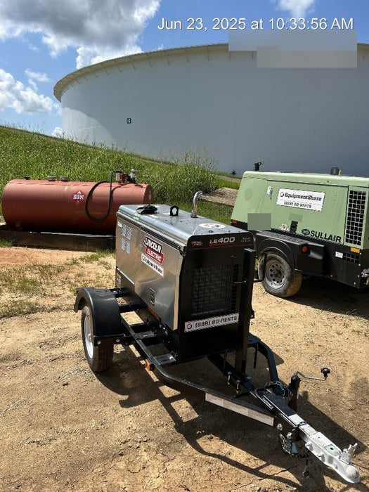 2024 Lincoln Electric LE400 Kubota V1505, Trlr, Cable Rack, Light Kit, ES Decals, T3