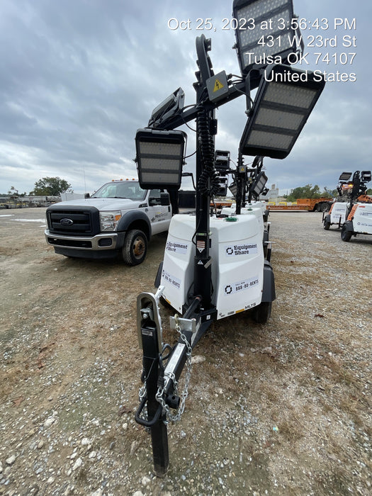 2023 Generac MLT2 Diesel, Flex Switch 120V Input, Powerzone Controller, (4) 320W LED Lights, 4kW Generator, 39.9 Gal Fuel Tank, 2" Ball, T3