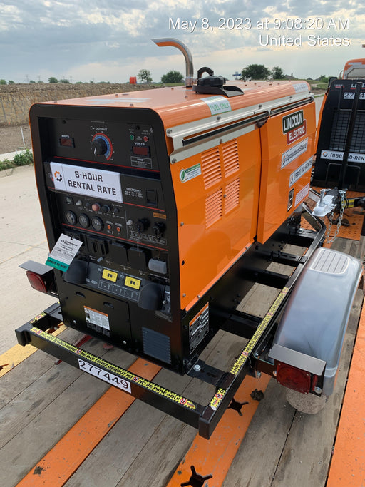 2022 Lincoln Electric LE400 Kubota V1505, Trlr, Cable Rack, Light Kit, ES Decals, T3