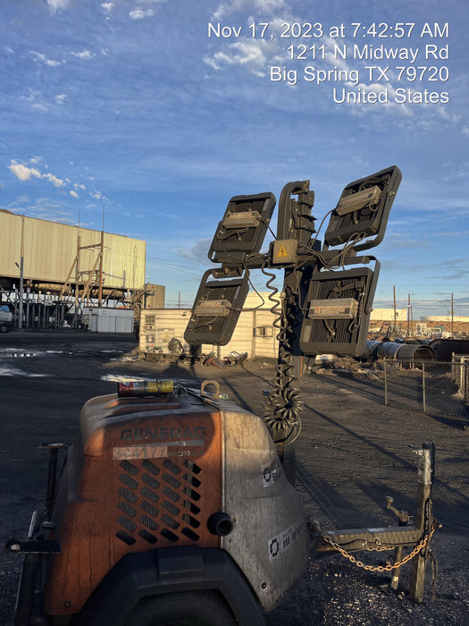 2023 Generac MLT2 Diesel, Flex Switch 120V Input, Powerzone Controller, (4) 320W LED Lights, 4kW Generator, 39.9 Gal Fuel Tank, 2" Ball, T3