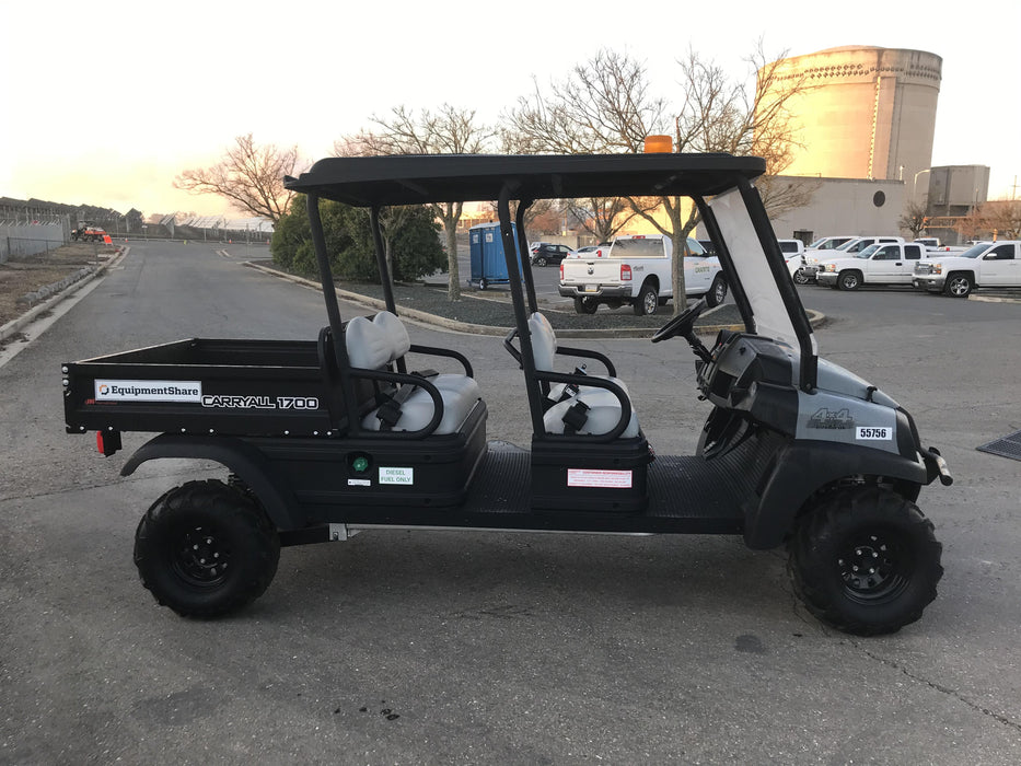 2019 Club Car CA1700D Diesel, 4-Seat, ROPS, AWD w/None