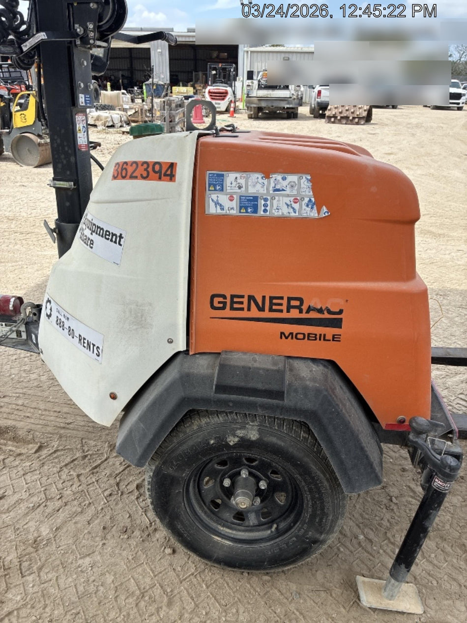 2023 Generac MLT2 Diesel, Flex Switch 120V Input, Powerzone Controller, 
(4) 320W LED Lights, 4kW Generator, 39.9 Gal Fuel Tank, 2" Ball, T3