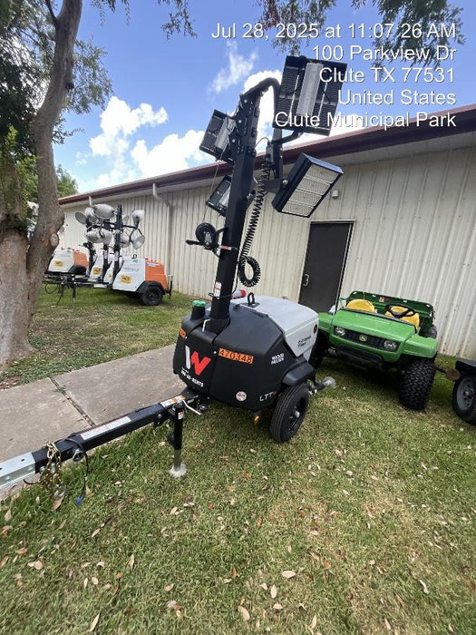 2024 Wacker Neuson LTT4 Diesel, Kohler KDW702, Deep Sea Controller, Auto Start, LED 320W, Bypass Outlet, T3