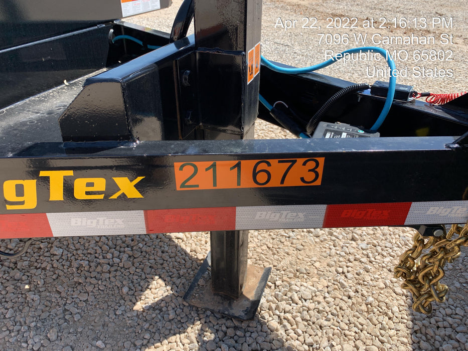 2022 BIG TEX TRAILER 14TL-22