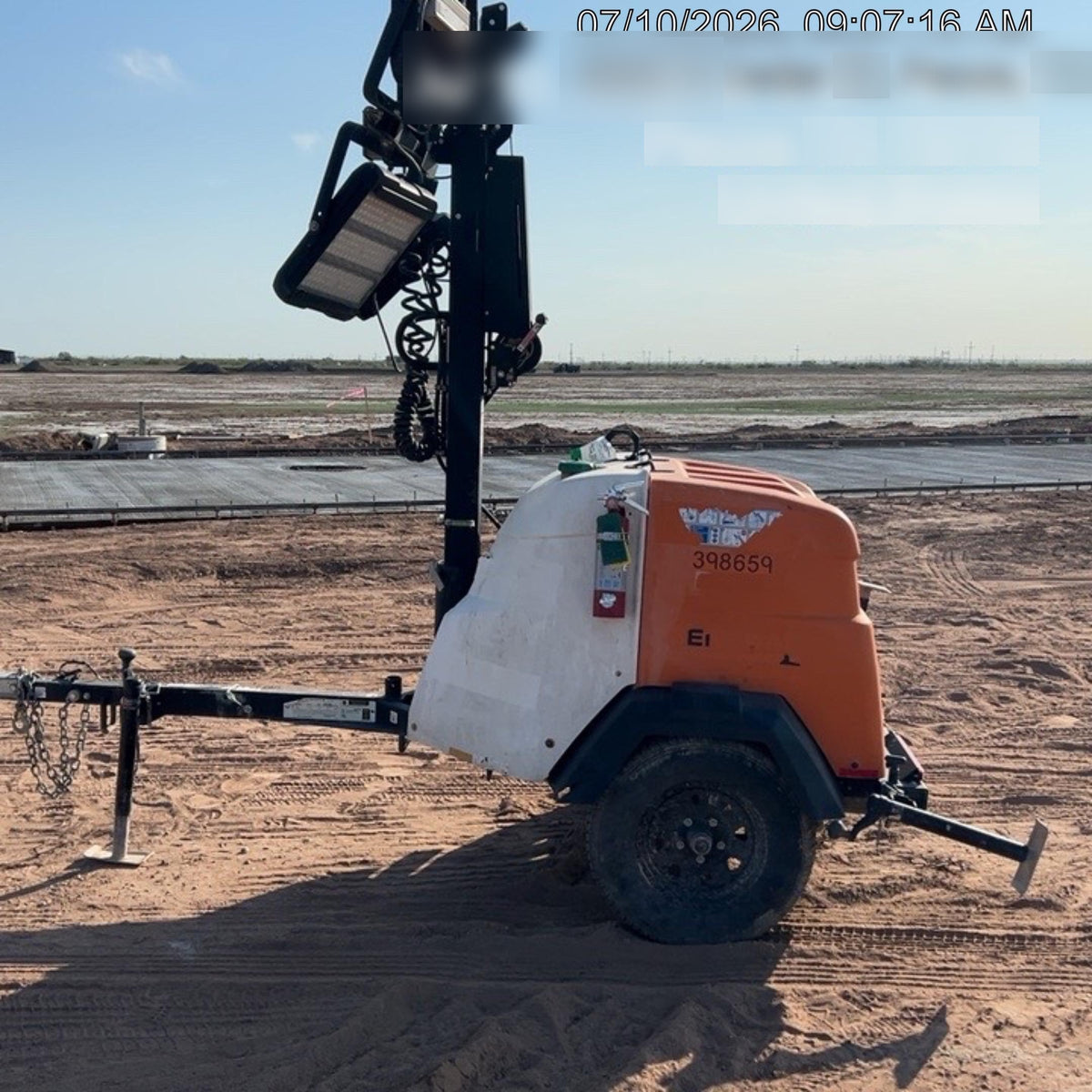 2024 Generac MLT2 Diesel, Flex Switch 120V Input, Powerzone Controller, 
(4) 320W LED Lights, 4kW Generator, 39.9 Gal Fuel Tank, 2" Ball, T3