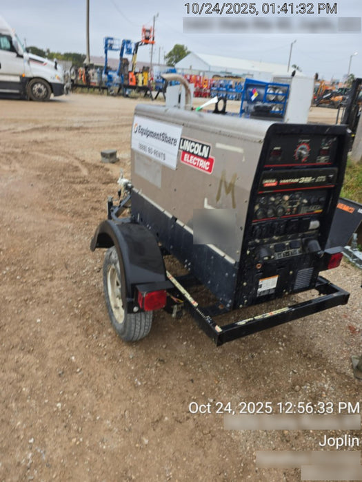 Lincoln Electric Vantage 322 Lincoln Vantage 322 Welder w/Trailer