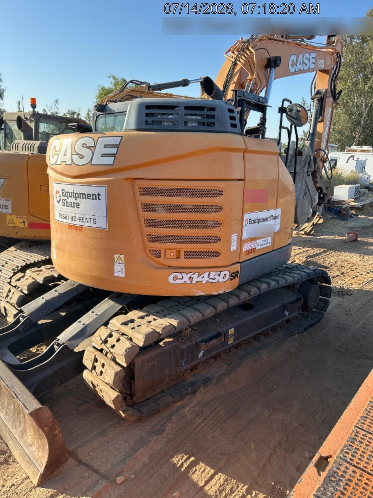 2022 CASE CX145D SR