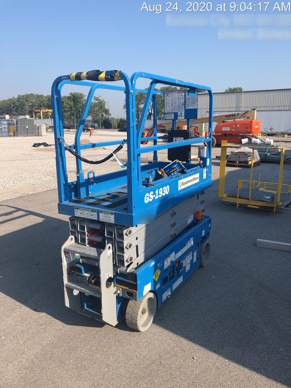 2019 Genie GS-1930 Standard Options, EE Rated