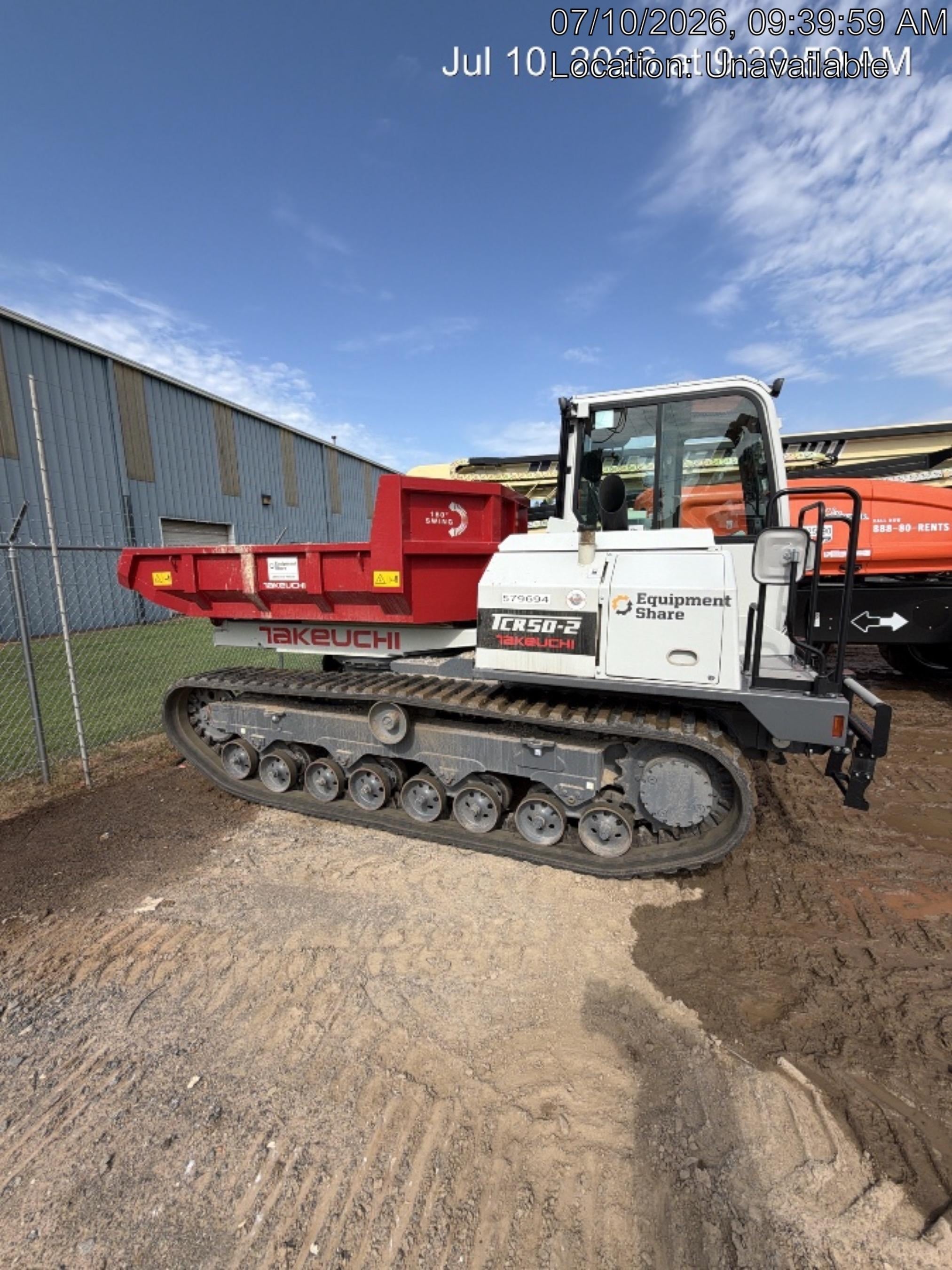 2025 TAKEUCHI TCR 50-2CR