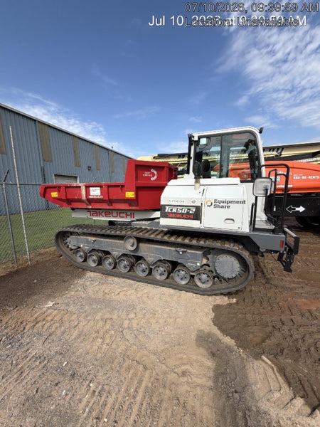 2025 TAKEUCHI TCR 50-2CR