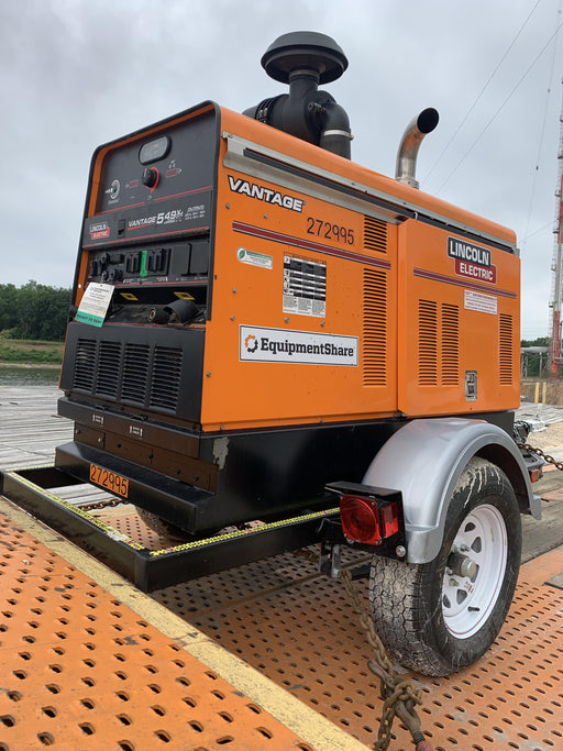 2022 Lincoln Electric Vantage 549X Crosslink Technology, Trailer Mounted, ES Decals, T3