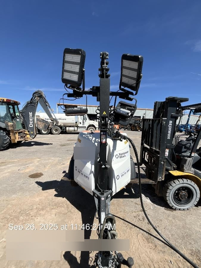 2024 Generac MLT2 Diesel, Flex Switch 120V Input, Powerzone Controller, 
(4) 320W LED Lights, 4kW Generator, 39.9 Gal Fuel Tank, 2" Ball, T3