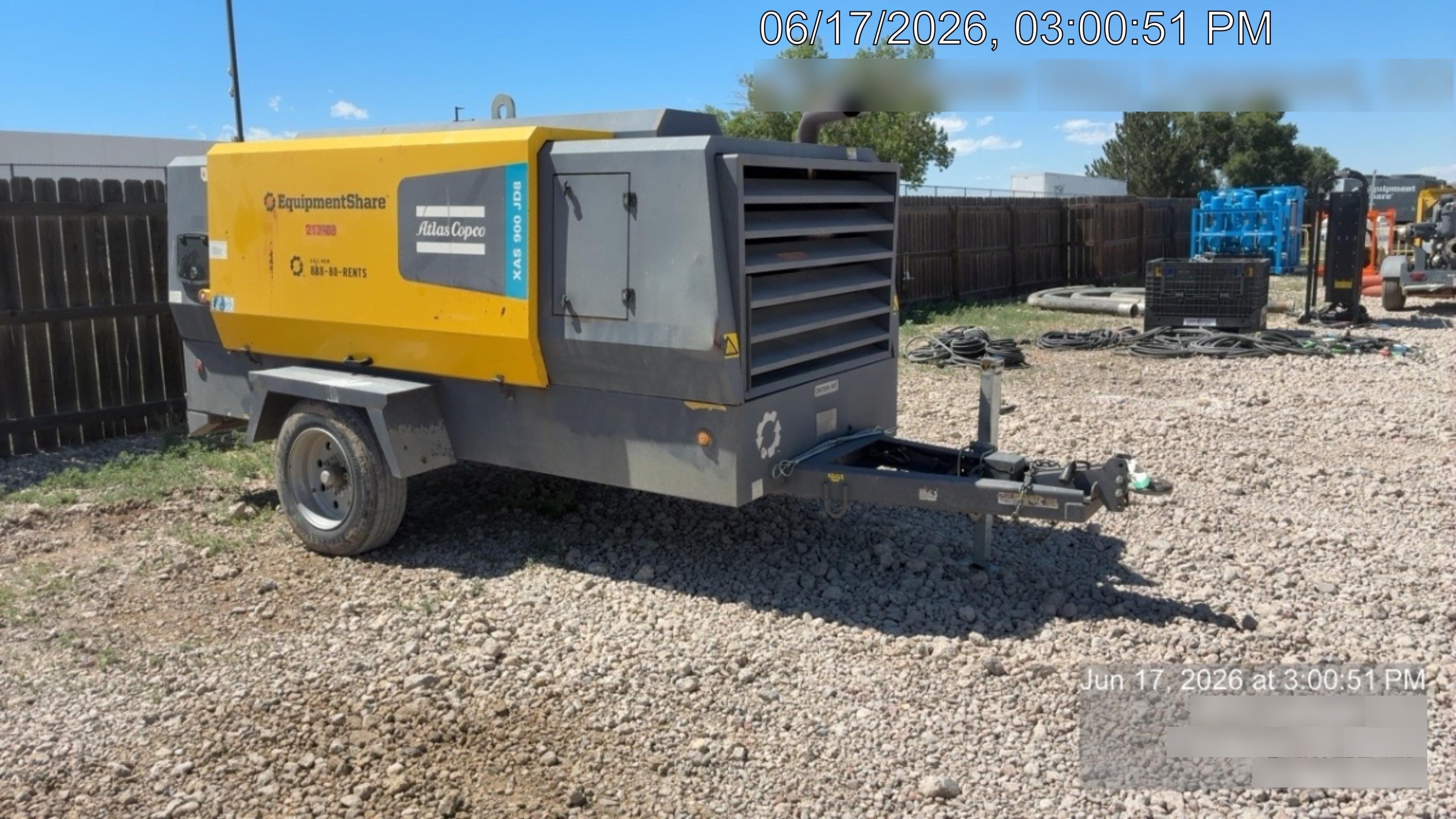 2022 ATLAS COPCO XAS 900