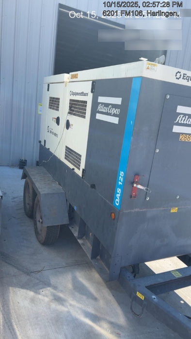 2023 ATLAS COPCO QAS 125
