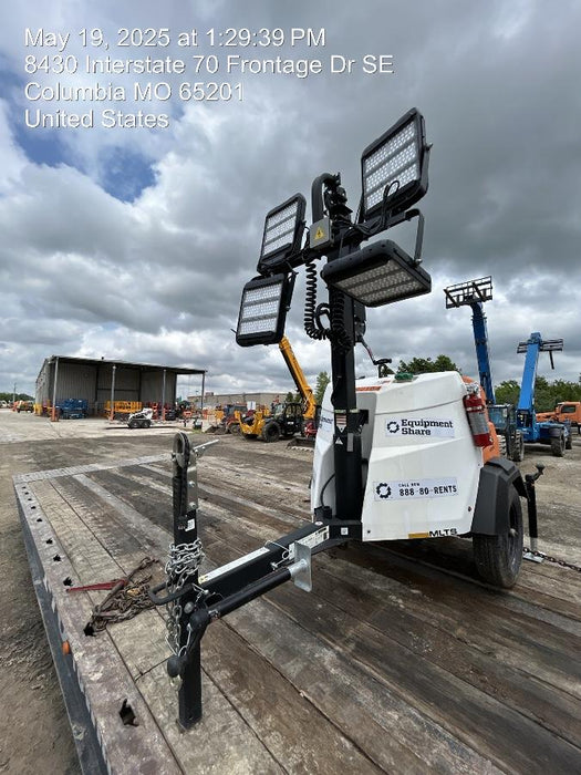 2024 Generac MLT2 Diesel, Flex Switch 120V Input, Powerzone Controller, 
(4) 320W LED Lights, 4kW Generator, 39.9 Gal Fuel Tank, 2" Ball, T3