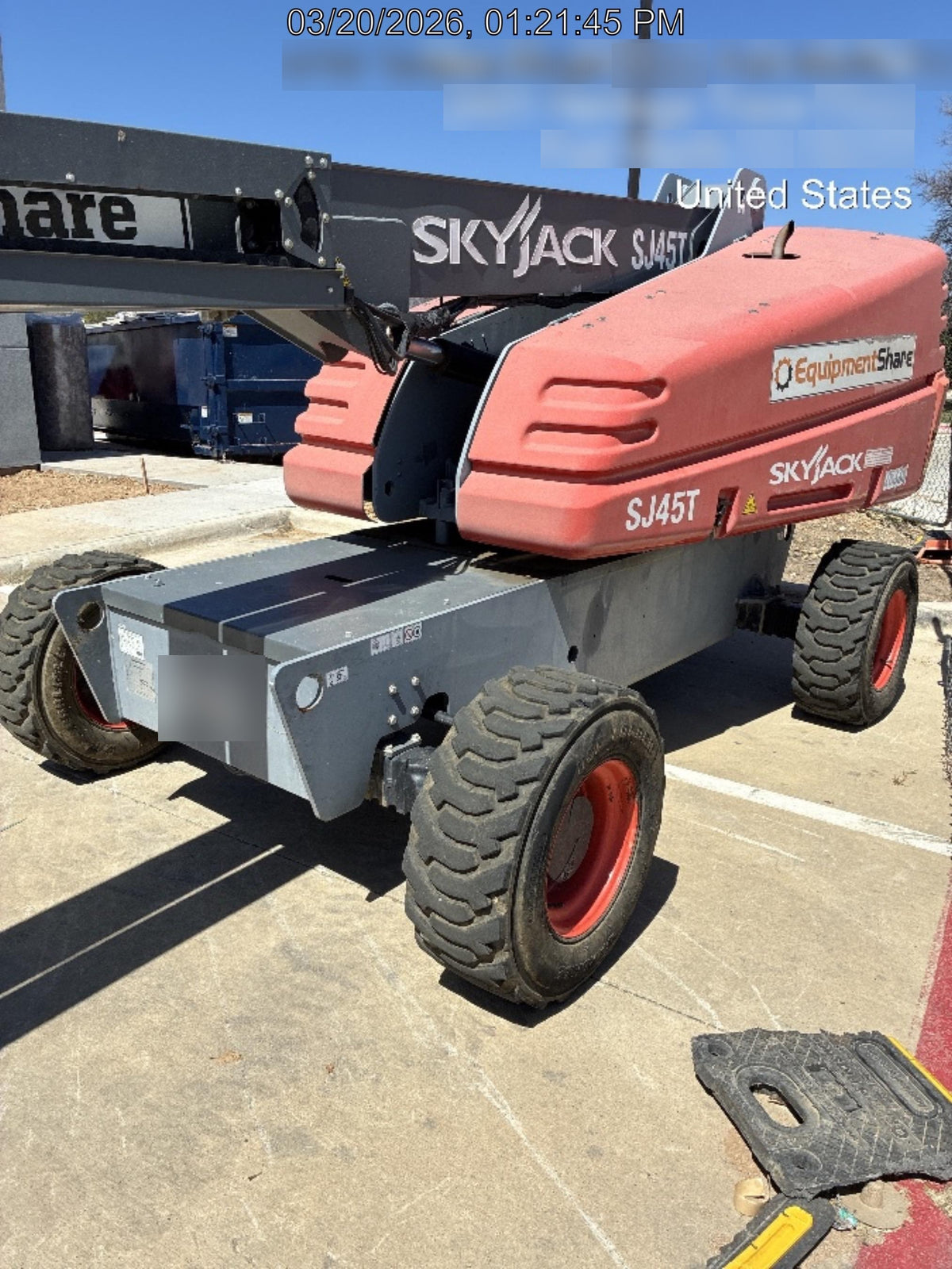 2019 SKYJACK SJ45T+