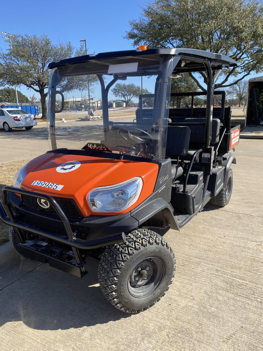 2022 Kubota RTV-X1140W-H Plastic Canopy, Windshield Acrylic Clear, LED Strobe Light, Wire Harness Kit, Back up Alarm
