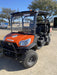 2022 Kubota RTV-X1140W-H Plastic Canopy, Windshield Acrylic Clear, LED Strobe Light, Wire Harness Kit, Back up Alarm