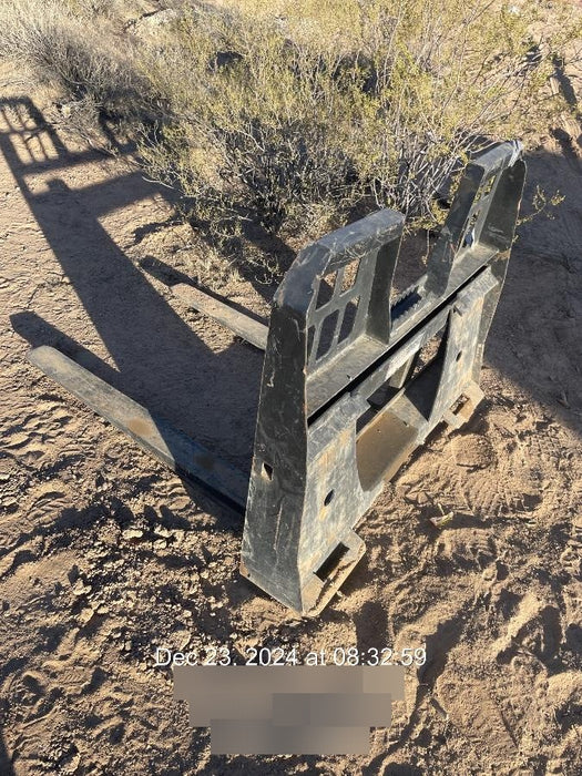 2021 FEMA 60" Skid Steer Forks FEMA