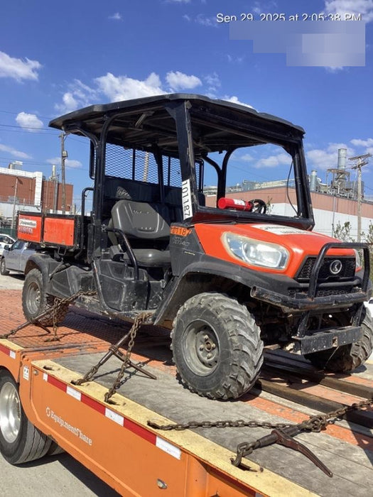 Kubota RTV-X1140W-H 4WD, LED Strobe, Windshield Acrylic Clear, Plastic Canopy, Wire Harness Kit, Backup Alarm