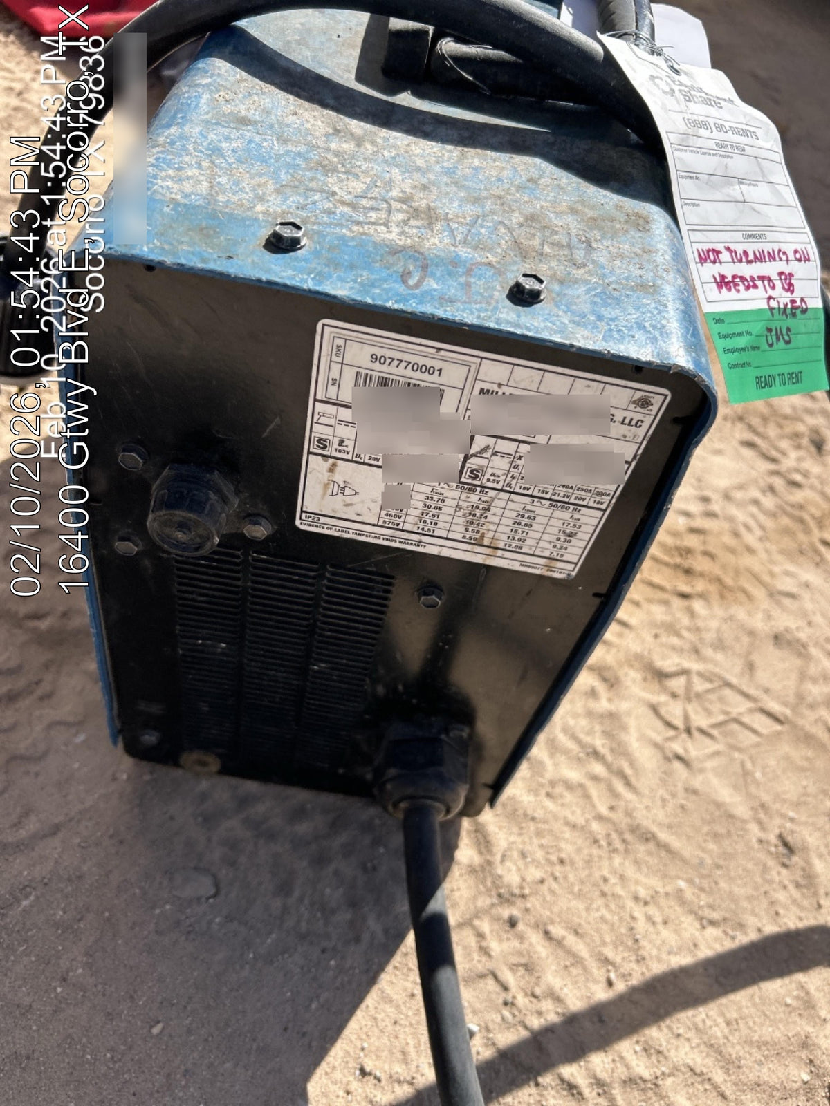 2023 MILLER ELECTRIC CST-282