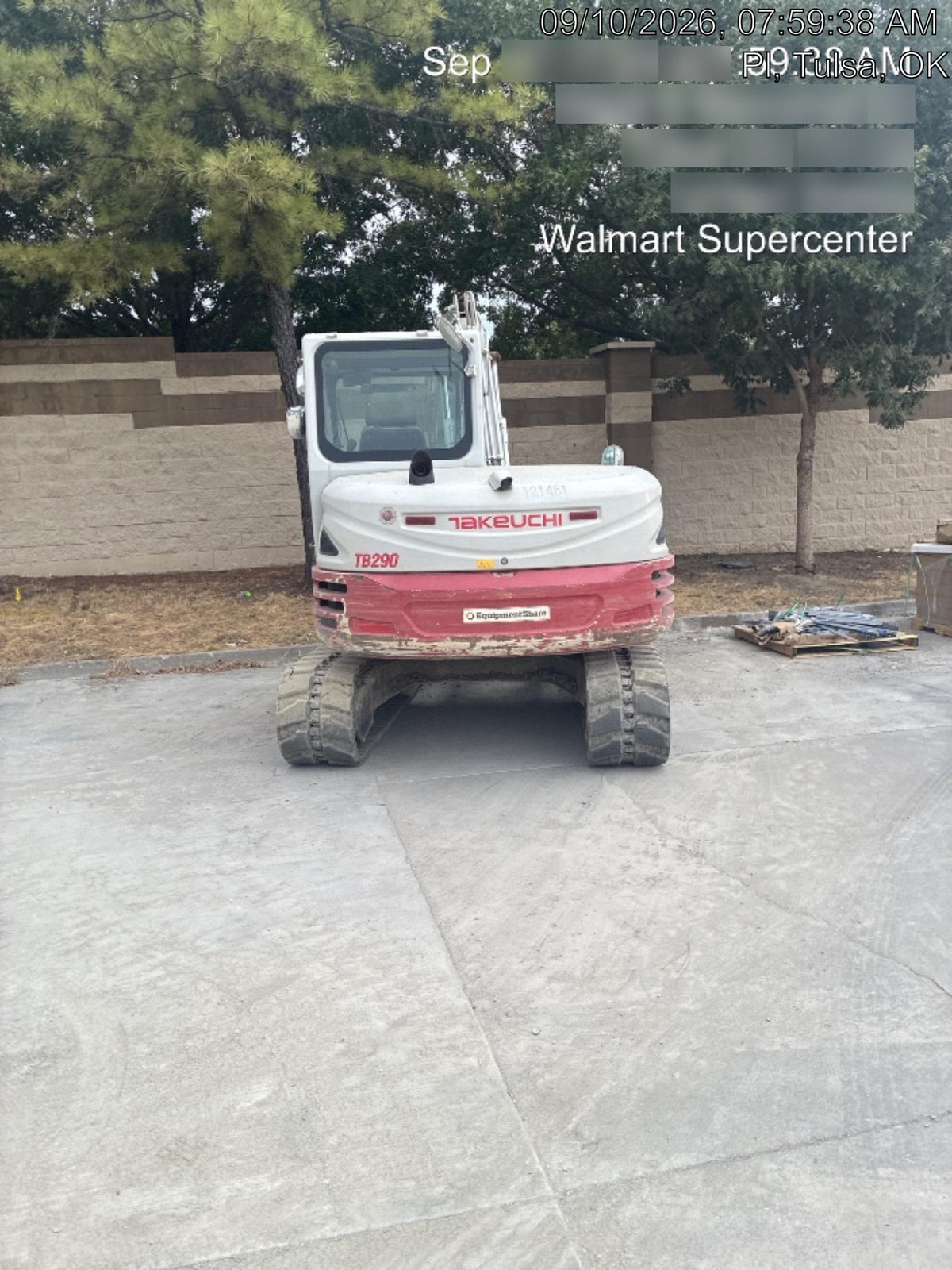 2020 Takeuchi TB290C Cab/Heat/Air, Rubber Tracks, Manual TAG QC