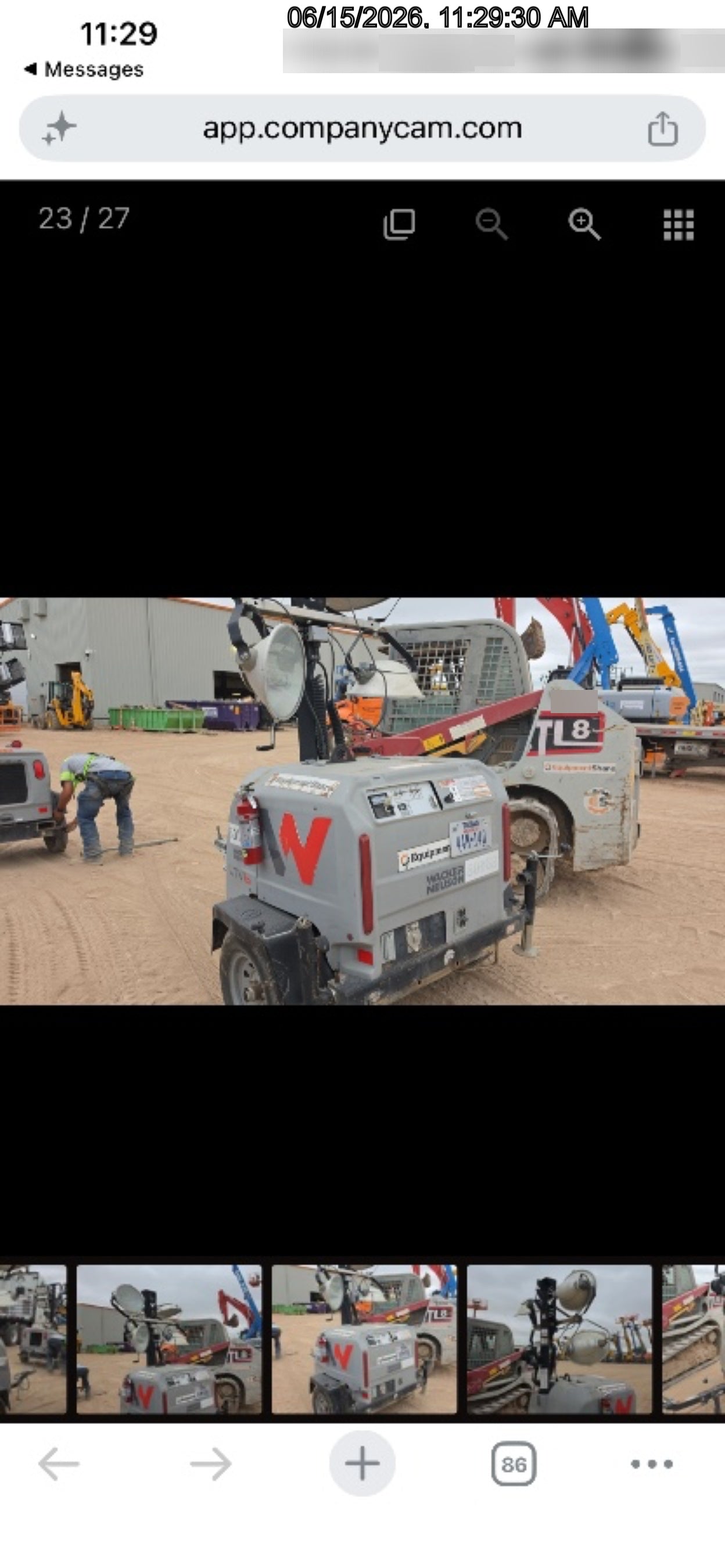 2019 WACKER NEUSON LTV6L-MH