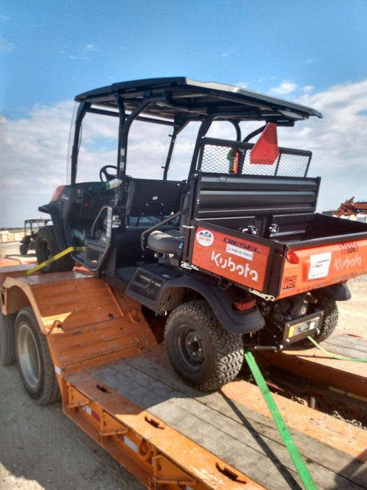2021 Kubota RTV-X1140W-H Plastic Canopy, Windshield Acrylic Clear, LED Strobe Light, Wire Harness Kit, Back up Alarm