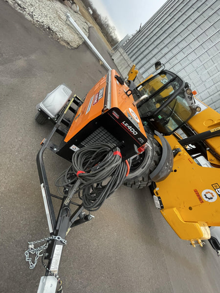 2023 Lincoln Electric LE400 Kubota V1505, Trlr, Cable Rack, Light Kit, ES Decals, T3