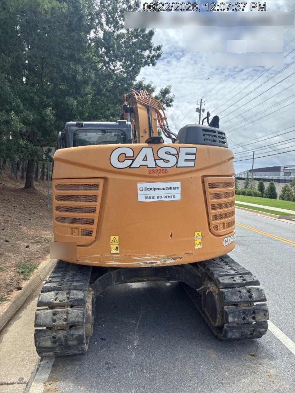 2022 CASE CX145D SR