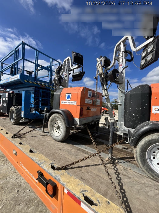 2023 Wanco WLTT-4MM4K Diesel, Deep Sea Controller, Shore Power Plug, Auto Start, (4) 350W LED Floodlights, 4kW Generator, 60 Gal Fuel Tank, 2" Ball, T3