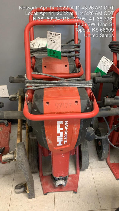 2019 HILTI TE 3000-AVR